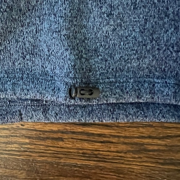 PINK navy blue crop hoodie size S - Picture 5 of 6